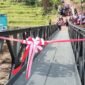 Jembatan Panel Garuda mudahkan akses warga empat desa di Cisolok.