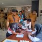 Seluruh pegawai Disperkim Sukabumi dinyatakan negatif narkoba setelah menjalani tes urine bersama BNNK.