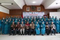 Bupati Sukabumi lantik 23 Ketua TP PKK Kecamatan, dorong kolaborasi dan inovasi demi kesejahteraan keluarga. Fb/Pemerintah kabupaten Sukabumi 