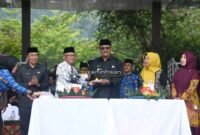 8.164 PPPK Paruh Waktu resmi dilantik di Sukabumi. | Fb/Pemerintah Kabupaten Sukabumi 