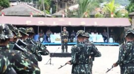 Pembinaan juang Resimen II Pelopor resmi ditutup di Palabuhanratu. | FB/Pemerintah Kabupaten Sukabumi 