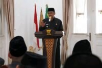 Bupati Sukabumi kukuhkan jabatan manajerial pasca perubahan SOTK. | Fb/Pemerintah Kabupaten Sukabumi