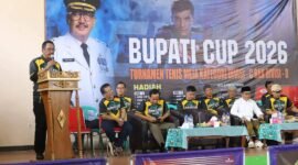 Turnamen Tenis Meja Bupati Cup 2026 jadi ajang silaturahmi, sportivitas, dan pembinaan atlet Sukabumi. | Fb/Pemerintah Kabupaten Sukabumi 
