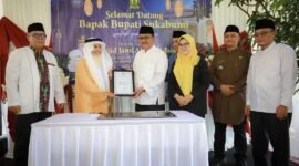 Masjid Al-Walidain Panyindangan resmi digunakan dan diharapkan menjadi pusat ibadah serta kegiatan umat. | Fb/Pemerintah Kabupaten Sukabumi 
