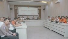 Forkopimda Sukabumi ikuti Rakor Operasi Ketupat 2026, perkuat sinergi mudik aman. | Fb/Pemerintah Kabupaten Sukabumi 
