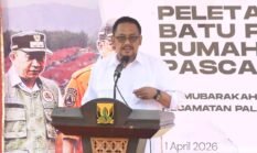 Bupati Sukabumi Letakkan Batu Pertama Kampung Mubarakah, Hunian Pascabencana Mulai Dibangun