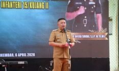 Sertijab Danyonif 310/KK, Wabup Sukabumi Tekankan Sinergi Jaga Stabilitas Keamanan