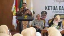 Pengurus Perwosi Kabupaten Sukabumi resmi dilantik untuk masa bakti 2026-2030. (fb/Pemerintah Kabupaten Sukabumi)