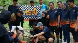 100 ASN Kabupaten Sukabumi meramaikan fun run 5 km sebagai bagian dari Road to ASN Run 2026. (fb/Pemerintah Kabupaten Sukabumi)