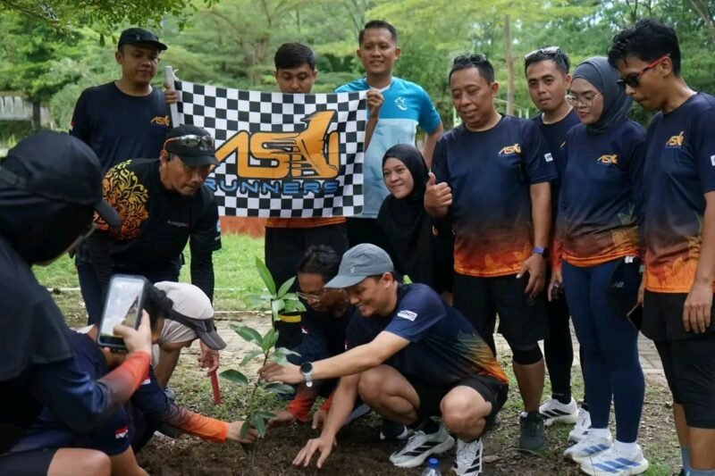 100 ASN Kabupaten Sukabumi meramaikan fun run 5 km sebagai bagian dari Road to ASN Run 2026. (fb/Pemerintah Kabupaten Sukabumi)