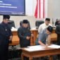 Raperda tanah telantar disepakati untuk optimalkan pemanfaatan lahan. (fb/Pemerintah Kabupaten Sukabumi)