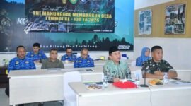 TMMD ke-130 dipusatkan di Desa Mekarjaya, Ciemas, dengan sasaran pembangunan fisik dan pelayanan dasar masyarakat. (fb/Pemerintah Kabupaten Sukabumi)