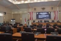 DPRD Kabupaten Sukabumi membahas Raperda investasi dan perubahan status hukum Tirta Jaya Mandiri.