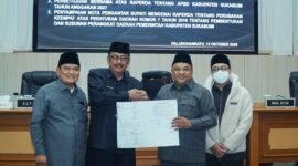 DPRD Kabupaten Sukabumi menyetujui Raperda APBD 2027 dan membahas penyempurnaan Perubahan APBD 2026.